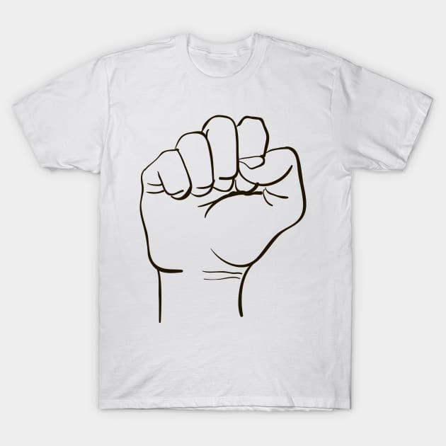 Hand #1 T-Shirt by Olga Berlet